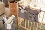 Jollein 037-001-65366 Stofftier Kuscheltier Hase Kaninchen Junge Joey grau 50 cm – Bild 2