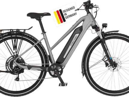 Fischer E-ATB Terra 2.2 Active, Elektrofahrrad für Damen und Herren, RH 45, 459Wh, Heckmotor 50Nm, 48V