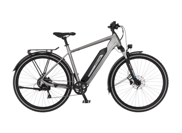 Fischer E-ATB Terra 2.2 Active, Elektrofahrrad für Damen und Herren, RH 45, 459Wh, Heckmotor 50Nm, 48V