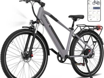 HITWAY E-Bike, Elektrofahrräder 27,5/29 Zoll, Abnehmbarer 36V 12,8Ah Akku, 250W Motor bis 25 km/h, 50-80 km Reichweite, Pedelec MTB City E-Fahrrad für Erwachsene